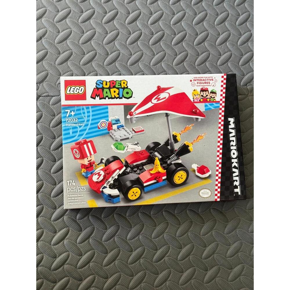Lego 72032 Super Mario Standard Kart Mariokart New * RARE*, In Hand!